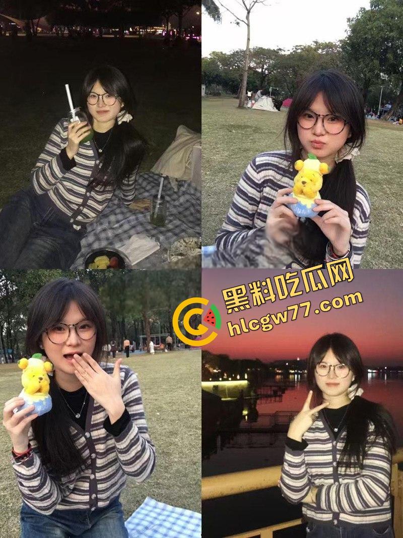 武汉文理学院【吴婧妍】外表清纯的眼镜妹 沦为金主爸爸的性爱玩物 主动发裸照勾引求操 十分的反差!-3