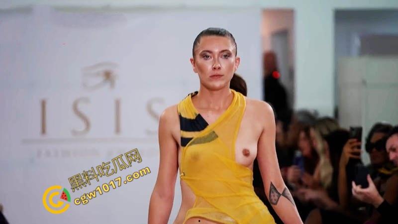 激情荷兰时尚展:裸露模特颠覆眼球,薄纱飘舞间激情四射,色情与高雅交相辉映,撩人心弦!-2