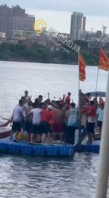 东莞高埗惊现神秘龙舟大战,竞技变身实战,究竟谁在操控背后?-2