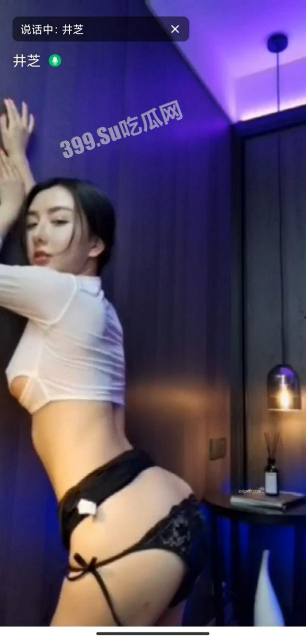 花椒 超高颜值网红主播 井芝（初恋那种感觉） 榜一大哥一对一自慰和群舞 超级淫荡娇喘连连-5