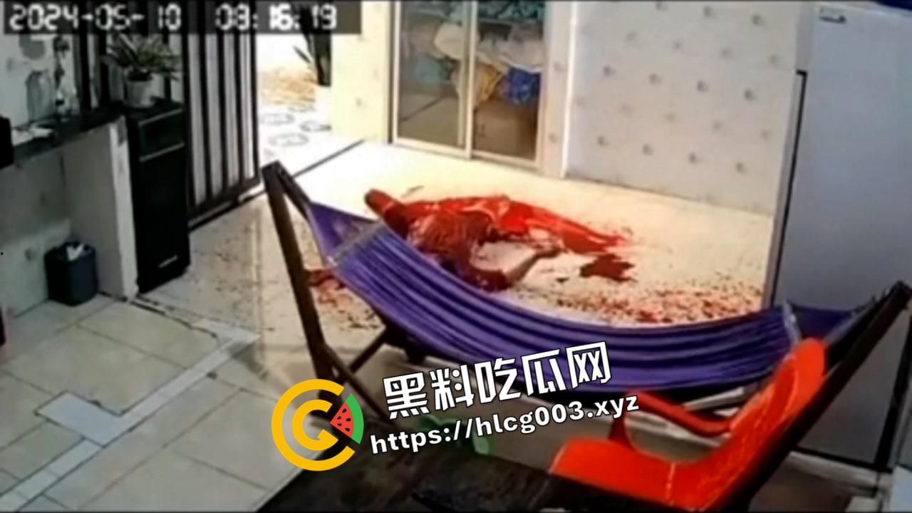 血腥慎入！入户杀人 嗓子被割裂无法喊人 活生生血尽而亡 现场视频惨不忍睹-3