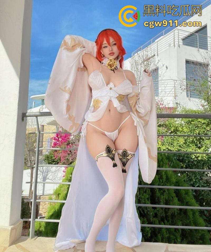 欧美大奶福利姬【HidoriRose】最新COS星穹铁道姬子写真流出,揉奶抖臀极致挑逗,粉嫩肥穴撩拨着你的每一根神经!-7