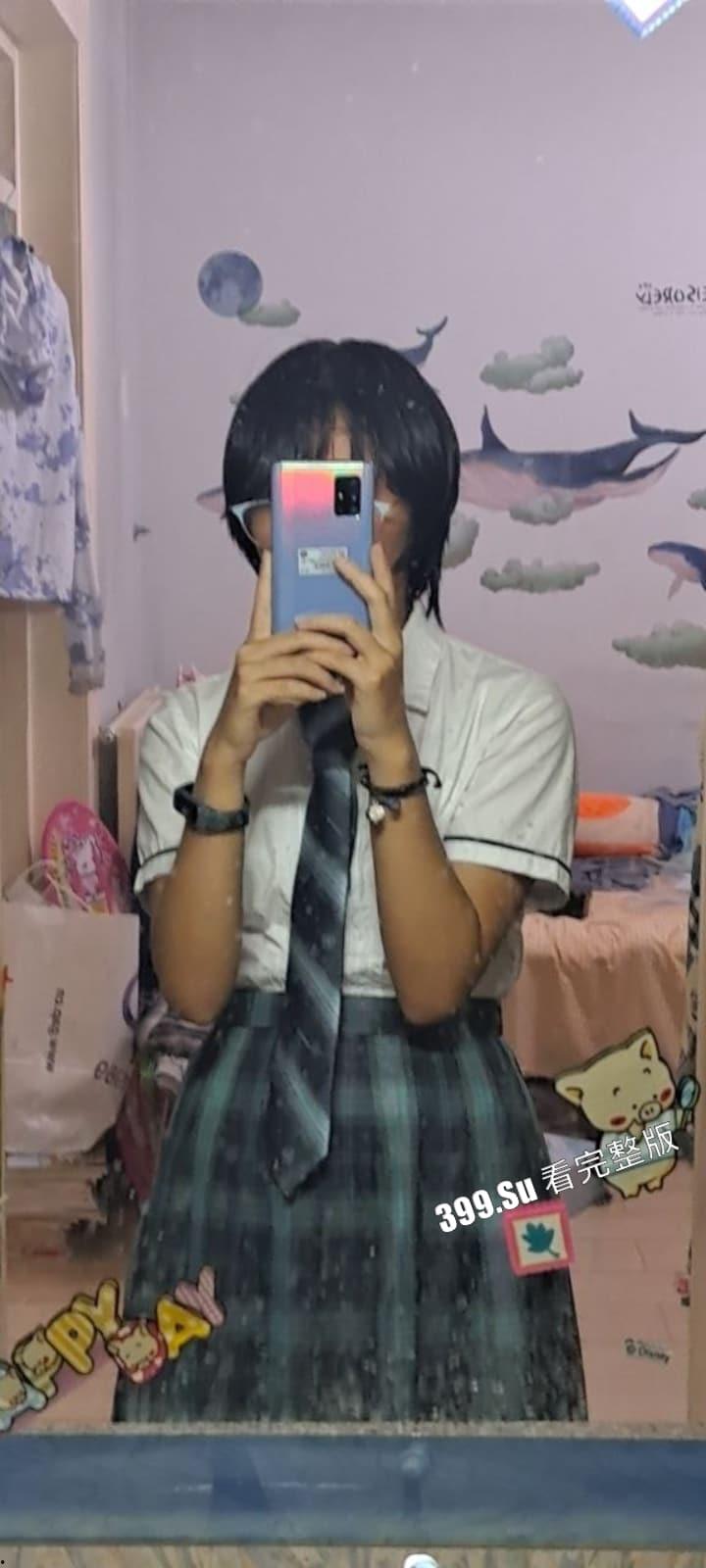 开学前最后的疯狂 天津高中学生—罗晓玲 跟网友裸聊，自慰给网友看  视频被流出-4