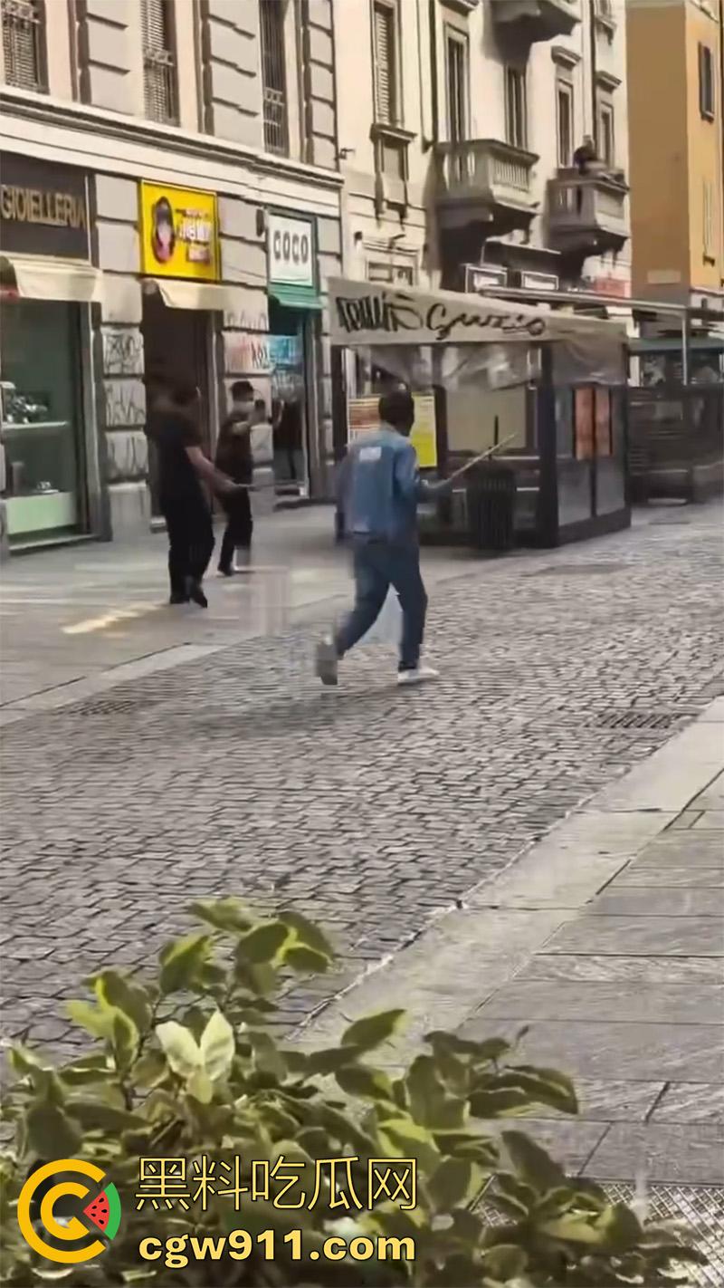 在国外最大的危险就是同胞,意大利米兰华人街,36岁华人男子早同胞砍杀,目前仍在全力抢救!-4