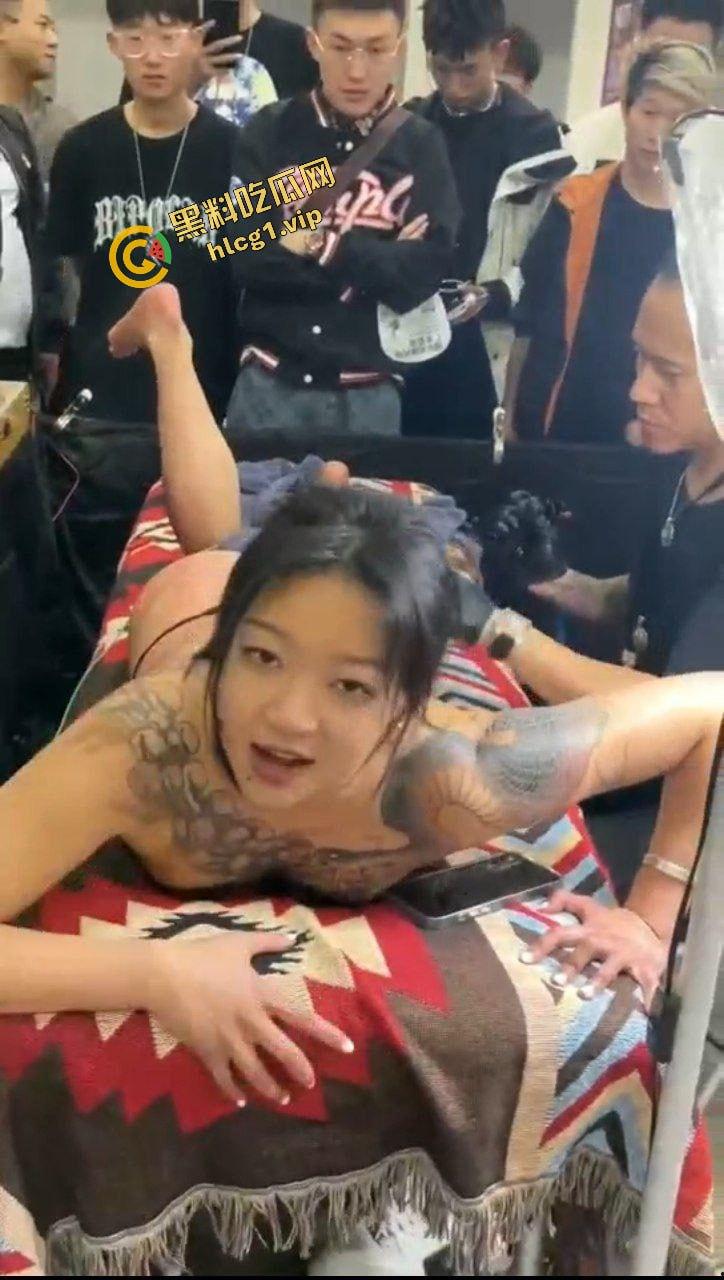 盘点各路 精神妹社会姐纹身!纹逼纹奶子 只为彰显母狗风范!-14