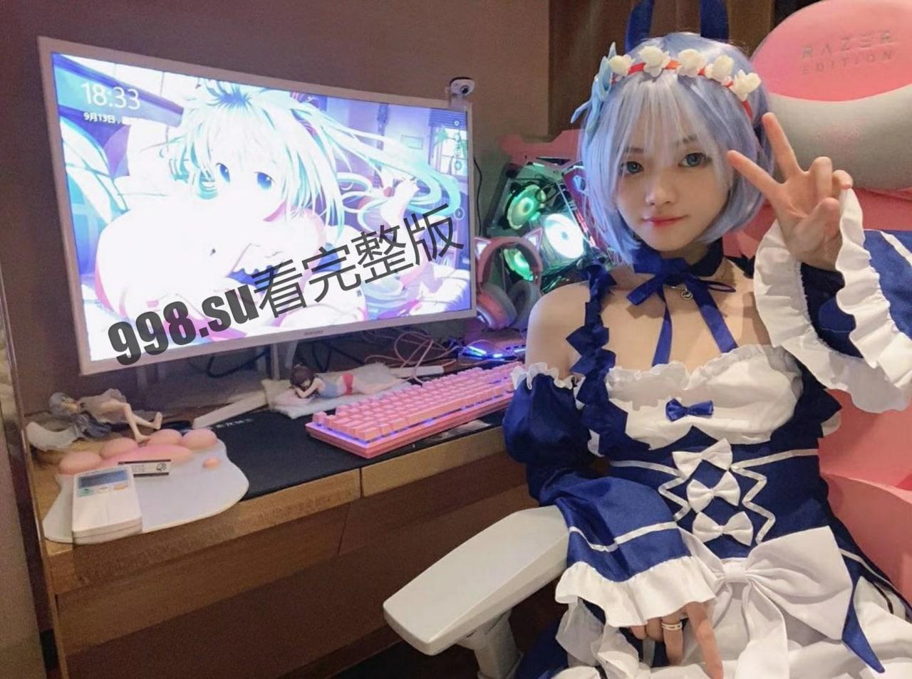 反差！新晋小网红 暴走小羊 看似清纯私下 JK 洛丽塔性爱极度淫荡反差-2