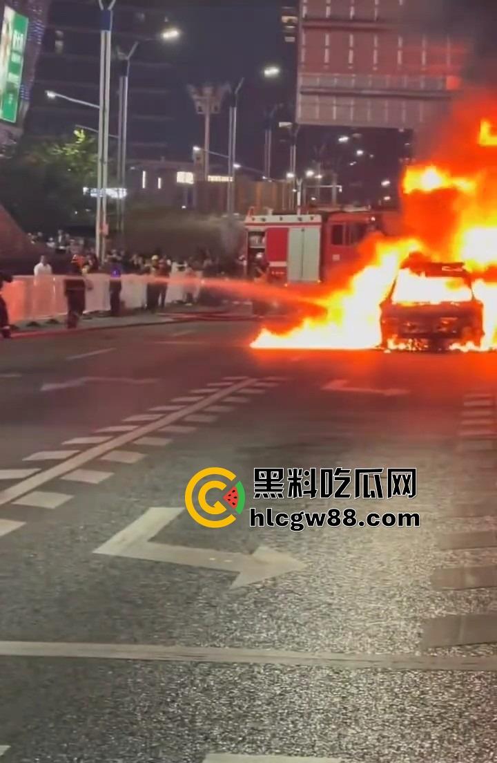 广州南村万博警车大火狂烧成火球，现场围满吃瓜群众狂拍视频，这火势真是牛逼大了！-5