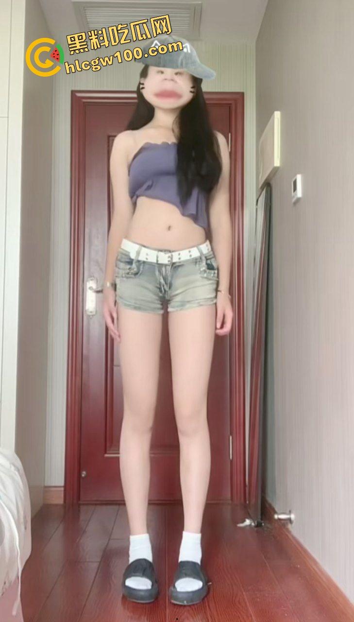 抖音极品身材御姐饥渴骚鸡『梨花蛇』短牛仔镜前诱惑口交舔鸡,扶床暴力后入猛怼骚臀!原创独家曝光流出!-4