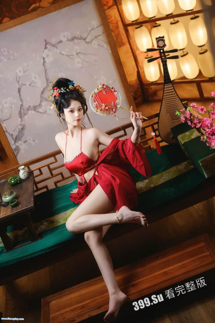 推特微博 #蜜汁貓裘 作品 「唐宮夜宴」生动地展现了唐朝独有的美学风范！（61p+1v 私拍完整版）-54