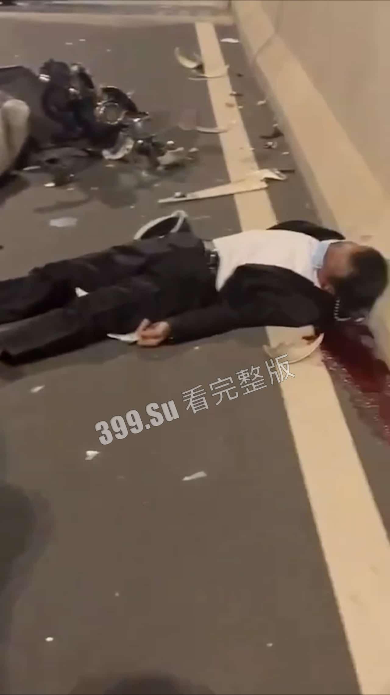 慎点！车祸现场合集，心理承受能力低的瓜友勿点，内有血腥场面-3